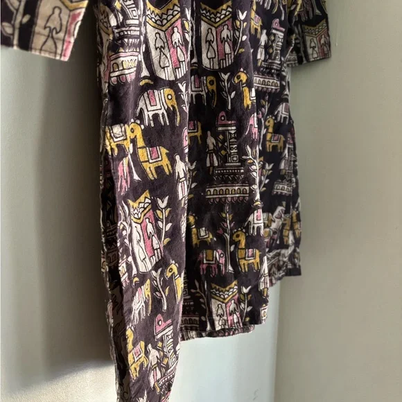 Colorful Patterned Tunic - Picture 3 of 4